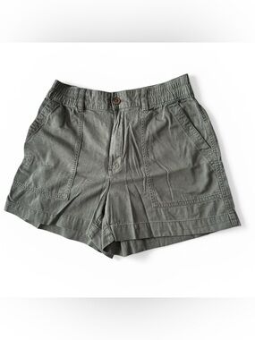 GAP Olive Utility Pull-On Shorts